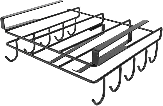 Under Shelf MultiUse Chopping Board Holder Versatile Kitchen Organizer Space Saving Under Cabinet Storage Rack for Cutting Boards Easy Installation