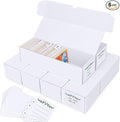 Trading Card Storage Box, card organizer box with dividers for Baseball, Sports, Game, Playing Card Collection, pack of 6