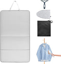 Steamer Board for Clothes with Ironing Glove, Stand for Steaming Clothes, Garment Steamer Pad Portable Ironing Board Included Lint Remover & Storage Bag for Suits Shirts Coats Portable Travel Home Use