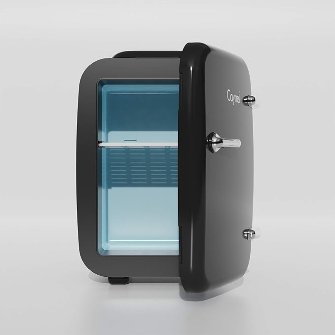 Mini Fridge Portable Thermoelectric 4 Liter Cooler and Warmer for Skincare, Eco Friendly Beauty Fridge For Foods,Medications, Cosmetics, Breast Milk, Medications Home and Travel