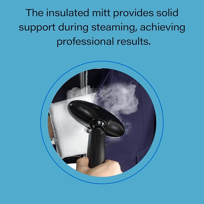 Garment Steamer Ironing Gloves Anti Steam Glove Heat Resistant Garment Steamer Mitt Accessories for Clothes,Heat resistant clothing steam engine gloves