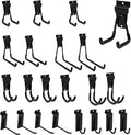 Slatwall Hooks Accessory 22 Hooks Heavy Duty Single and Double Slatwall Hooks & Hanger Metal Accessories Effortless Installation & Removal