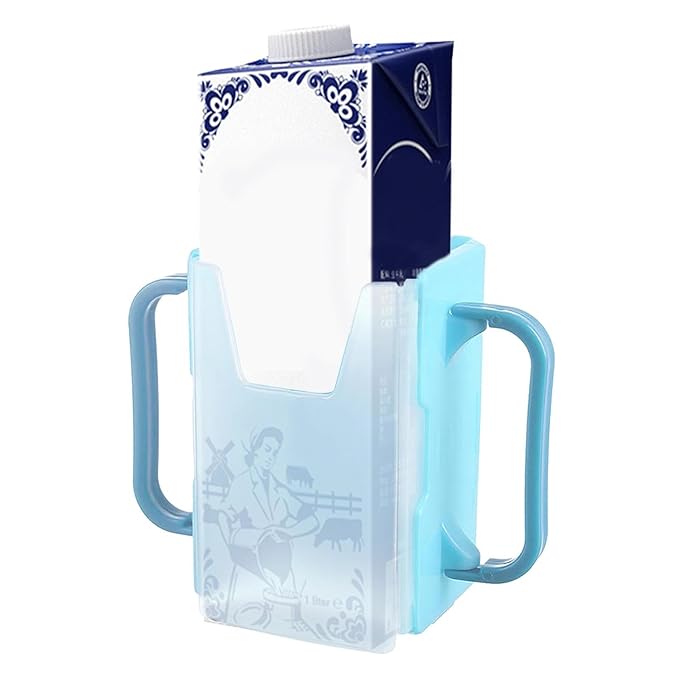Generic Juice Bag Holder - No Holder for Milk Box, Portable, Adjustable, Spill Proof, Non-Slip, Foldable