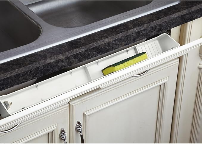 Rev-A-Shelf RSLD.6591.22.11.10 Tip Out Tray Without Stop 22 in.L - White