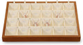 Necklace Organizer, Wood Jewelry Necklace Tray,White Necklace Display For Selling,Premium Earring Storage