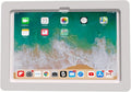 TABcare Anti-Theft Acrylic VESA Enclosure for Apple iPad 10 10.9" 2022, iPad 11" 2025 A16 with Free Wall Mount Kit & 90-Degree Angle USB C Charge Cable (White)