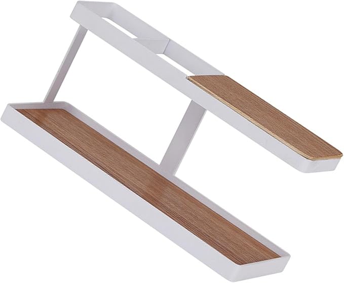 Remote Control Holder TV Remote Holder Remote Control Organizer Stylish Simple Lightweight Iron Art Wood Desk Organizer for Home Office Desk Coffee Table