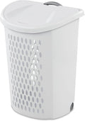 Wheeled Hamper Adult, White