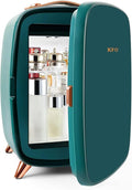 KFO Mini Fridge 6L| Pro-Style Beauty Fridge for Bedroom & Makeup | 6°C Cooling + 20dB Ultra-Quiet | 8-Can Drink or Cosmetic Storage & Adjustable Shelf