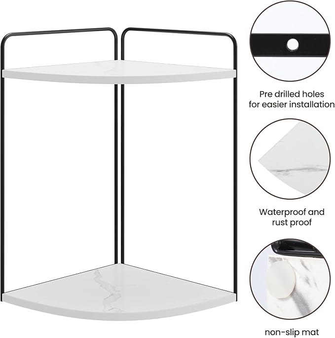 Bathroom Counter Organizer,Countertop Organizer,Vanity Organizers,Bathroom Storage,Bathrooms Sink Organizers,Counter Shelf,Corner Counter,Corner Shelves