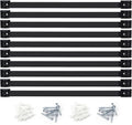 DGSL Magnetic Tool Holder Strip 10 Pack, 18 In Heavy Duty Tool Organizer Magnetic Strip, Tool Magnet Bar For Garage Tool Organization