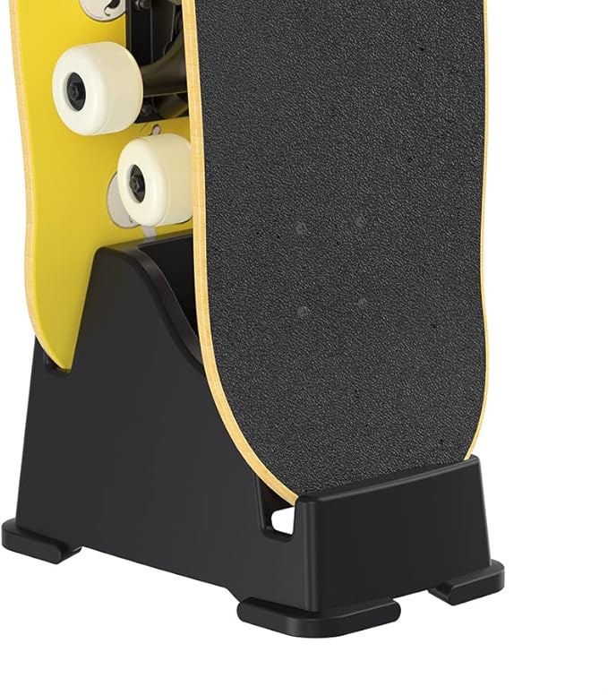 Hikeen Skateboard Holder Stand - Organize & Display Up to 2 Skateboards