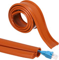 MECCANIXITY 3.3ft Cable Management Sleeve, 3/8 Inch, ID Flexible Cord Wires Hider Cover Insulation Snap-fit Protector for Substation, High-Voltage Electrical Networks, Red
