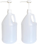 nicebottles Gallon Jug with Pump, Pack of 2