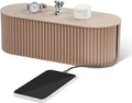 Cable Management Box Large Cable Organizer Box for Power Strips, Surge Protectors, Chargers, Adapters, TV Computer Wires Cable Hider Organizer Box with Cable Ties，Clip Holders - Khaki
