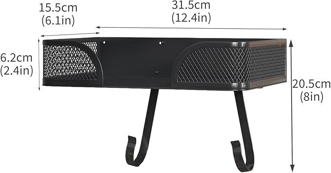 Ironing Board Holder Wall Mount,Laundry Room Organization and Storage,Adjustable T&V Shaped Space Saving Ironing Board Hanger,Laundry Room Decor and Accessories,Black