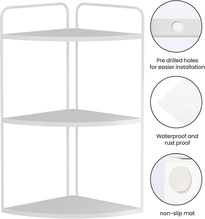 Bathroom Counter Organizer,Countertop Organizer,Vanity Organizers,Bathroom Storage,Bathroom Sink Organizers,Counter Shelf,Corner Counter,Corner Shelves