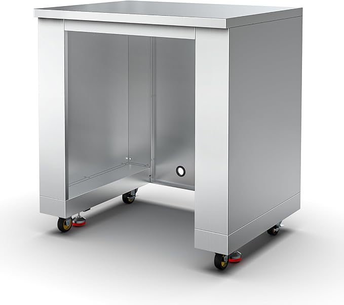 BODEGA 24Inch Stainless-Steel Outdoor Kitchen Cabinet for Beverage Refrigerator,freestanding & Under Counter Kitchen Appliance Cabinets Module is Designed to UnderCounter Beverage Cooler
