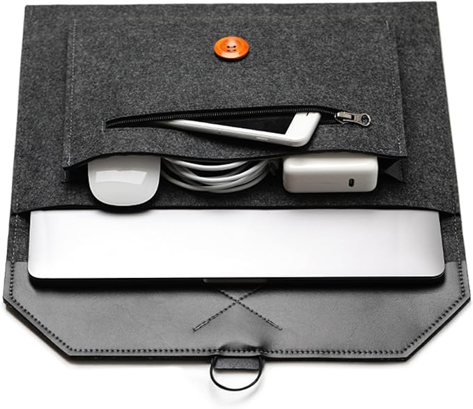 Laptop Sleeve Protective Case 11inch/13inch/15inch Shock Storage Bag for Business Travel Meeting