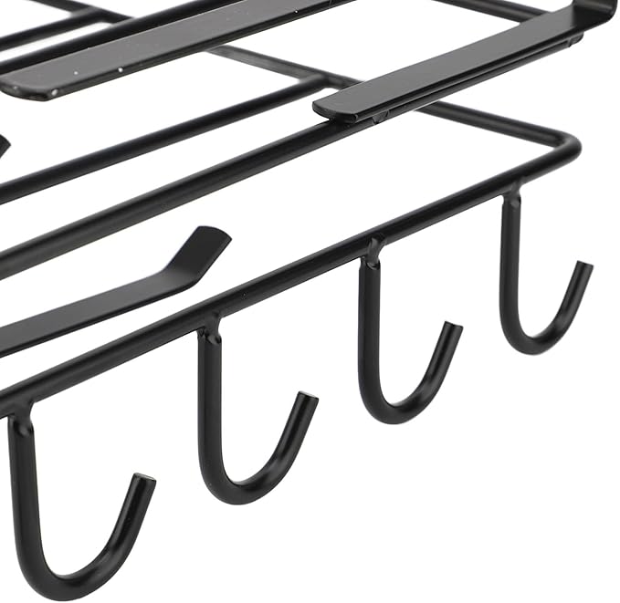 Under Shelf MultiUse Chopping Board Holder Versatile Kitchen Organizer Space Saving Under Cabinet Storage Rack for Cutting Boards Easy Installation