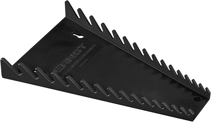ERNST 5067 Standard 15 tool Wrench Organizer - Black