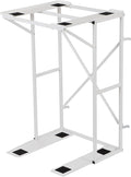 Universal Washer Dryer Stacking Rack Stand Heavy-Duty Carbon Steel, Premium Washer Dryer Stand Compatible with Most Brands and Models