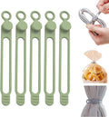 Data Cable Organizer, Silicone Cable Ties Reusable - Elastic Cord Organizer for Electronics, Adjustable Wire Ties for Cable Management,Computer Wires,Phone Charger,Earphone,Home Office (Green, 5PCS)