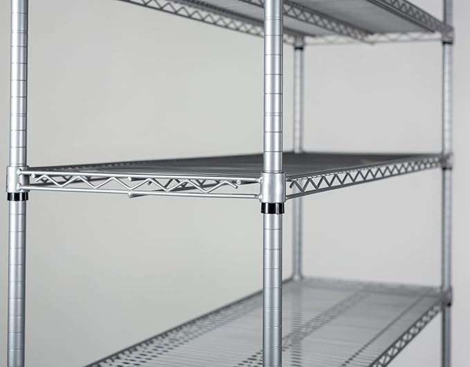 Omega 14" Deep x 30" Wide x 96" High 3 Tier Gray Starter Shelving Unit