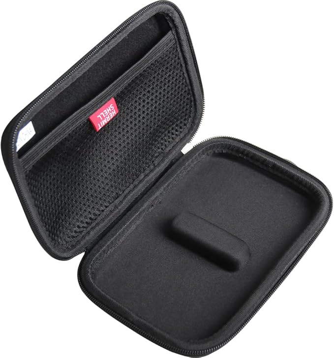 Hermitshell Hard Travel Case for Samsung T7 Shield 2TB / 1TB / 4TB, Portable SSD, USB 3.2 Gen2 External Solid State Drive (Black, Case for 2 Hard Drives)