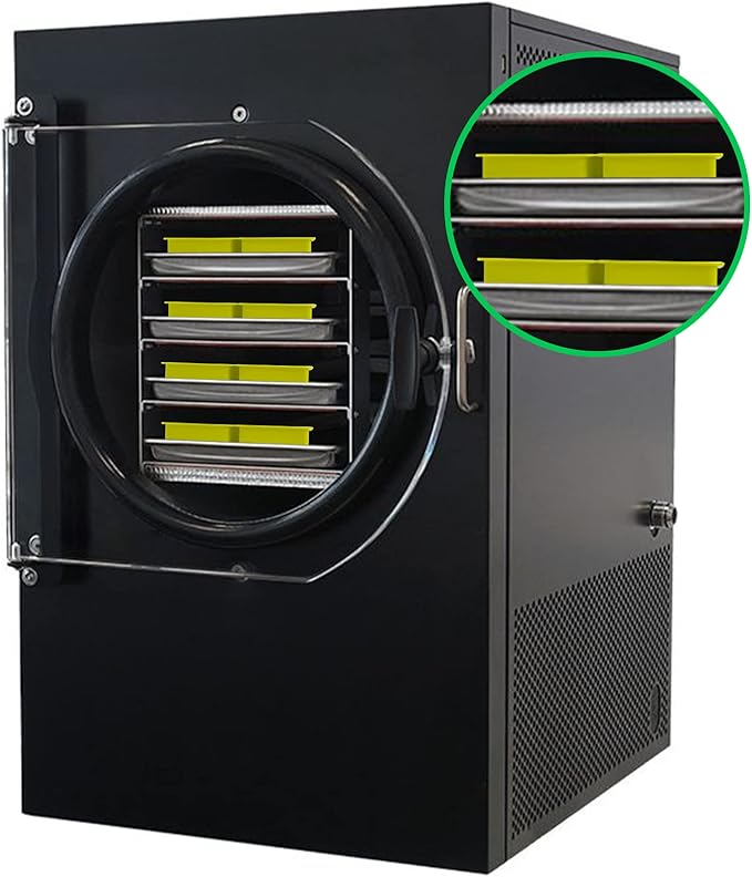 Freeze Dryer Tray Dividers Silicone - Rectangle Freeze Dryer Accessories for Dairy, Eggs, Ice Cream, Paste Food