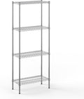 14" Deep x 30" Wide x 74" Height Wire Shelving Kit | 4-Tier | NSF Commercial Storage Rack Unit