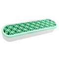 TANG SONG 1 PC Silicone Make up Brush Holder Cosmetic Storage Box Desktop Organizers (Green)