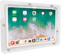 TABcare Anti-Theft Acrylic VESA Enclosure for Apple iPad 10 10.9" 2022, iPad 11" 2025 A16 with Free Wall Mount Kit & 90-Degree Angle USB C Charge Cable (Clear)