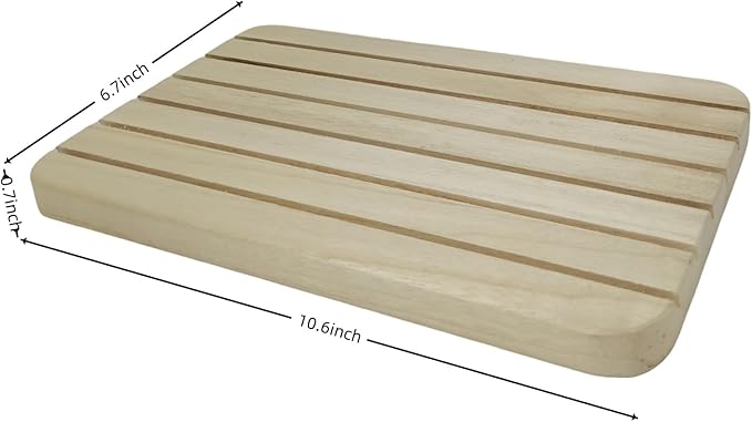 Natural Wood Business Card Holder Wooden Earring Display Stands Jewelry Retail Display for Selling Earring Showing Ring organizer