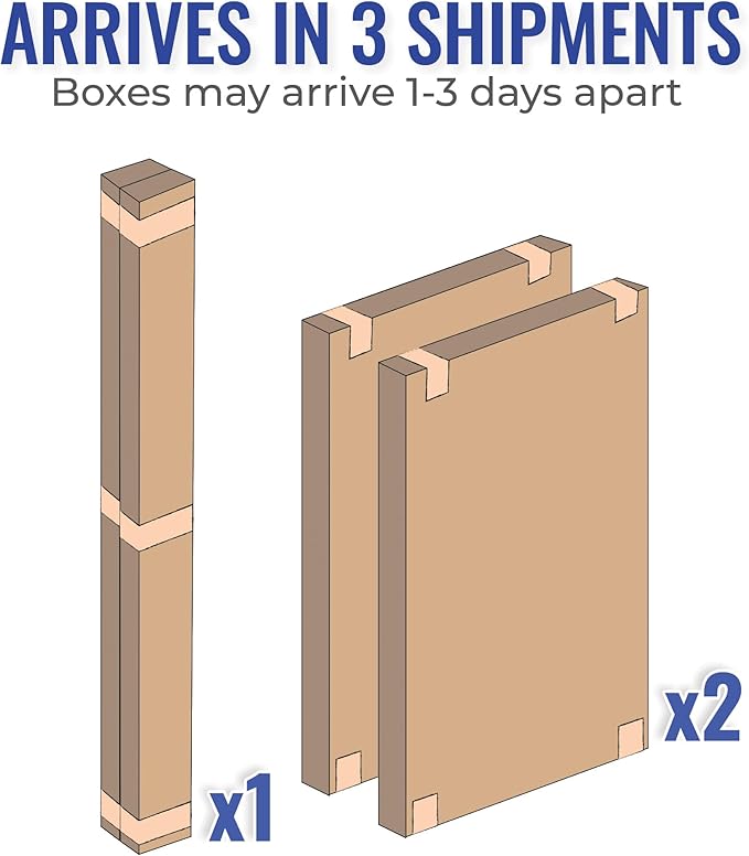SafeRacks 4ft x 8ft Overhead Garage Storage Rack 2 Rack Pack