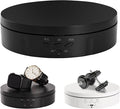22 lbs Motorized Rotating Display Stand for Jewelry, 360 Degree, Automatic Mute Rotating Display Stand, Electronic Turntable with USB Charging Port for Display, Photography Products, Cupcakes, Toys