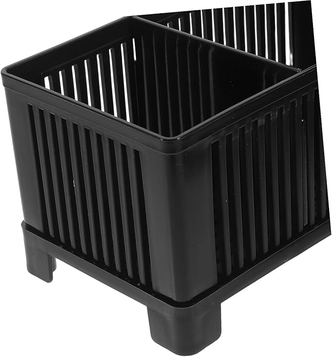 Kitchen Sink Organizer Rack with Efficient Drainage Plastic Sponge Holder and Dishcloth Drying Stand for Countertop Cleaning Tools Soap Bottles and Kitchen Rag Storage