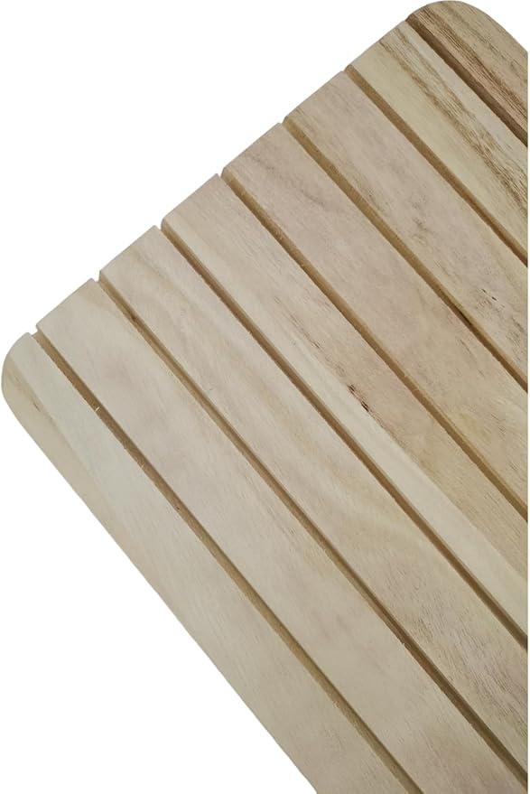 Natural Wood Business Card Holder Wooden Earring Display Stands Jewelry Retail Display for Selling Earring Showing Ring organizer (7 Slots Earring Board)