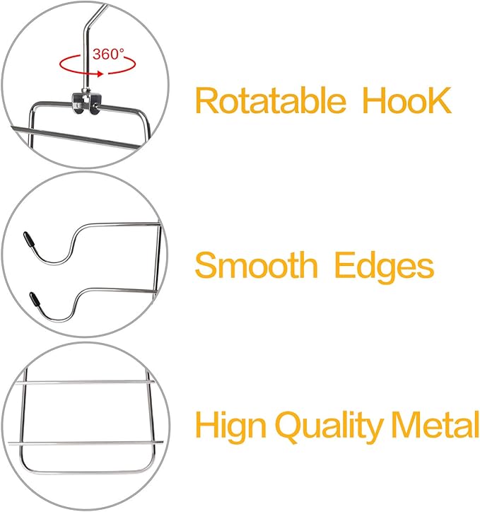 Magicool Cami Hanger 4 Pack Space Saving Hangers Closet Organizer for Tank Top, Cami, Bra, Pajamas, Strappy Dress,Bathing Suit