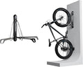 Steadyrack Bike Rack for Fat Bikes - The Original Wall Mounted Vertical Bike Storage - Fits Fat Tires - Space Saving Pivot Design - Heavy-Duty Steel Rack for Indoor Garage, Apartment or Home Use