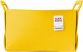Collapsible Felt YELLOW Storage Bin Large 14.6"x9.4"x9.4" – Foldable Basket with Handles for Closet, Laundry Room Organization, Toy Storage, Decorative Storage Bins for Shelves, Nursery