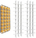 2 Sets Freeze Dryer Tray Dividers Medium, Freeze Dryer Accessories for Harvest Right, Non-Stick Dividers for Fruits, Vegetables, Meals (White)