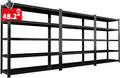3000LBS Garage Shelving Units and Storage, Heavy Duty Shelf Rack, 5 Tier Shelves for Garage Storage, Metal Adjustable Shelf for Basement, Warehouse and Supermarket