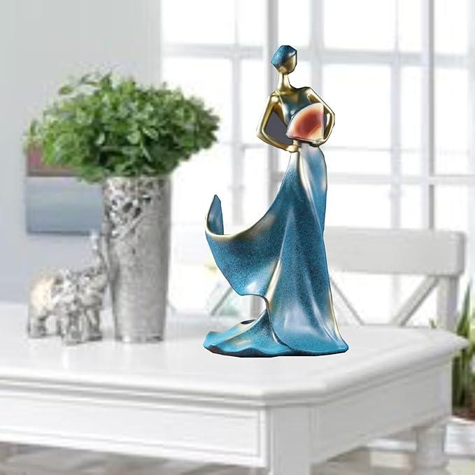 Wine Rack, Wine Bottle Holder Decorative, Lady Wine Holder, Single Wine Holder Stand, Wine Racks Countertop for Kitchen Home Bar Tabletop Decor