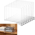 8-Pack Clear Shelf Dividers - Purse Organizer for Closet - Shelf Dividers for Closet Organization - Sweater Storage for Closet - Clothes Organizer for Closet - Closet Shelves Organizer