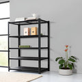 Storage Shelving Unit Heavy Duty Garage Shelves Metal Organizer Utility Rack for Kitchen Pantry Basement Pantry Warehouse Laundry Black 5-Tier 84" H x 55" W x 23.7" D 3000LBS