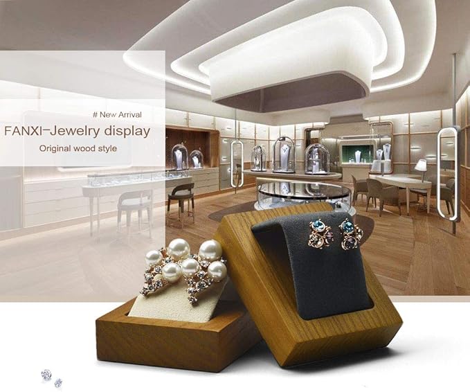 Jewelry Tray Solid Wood Display Stand Earrings Jewelry Earrings Display Tray