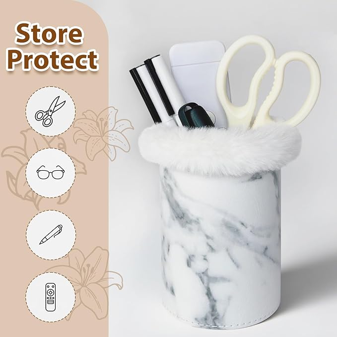 SOMTO Soft Plush Lined Eyeglasses Holder Protective Anti-Scratch Eyeglass Stand Case Glasses Storage Organizer for Nightstand, Bedside Table, Desk