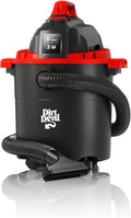 Dirt Devil 5 Gallon Corded Wet Dry Shop Vacuum, Portable, Heavy Duty Vacuum for Garage, Home, Workshop or Vehicle, Compact Design with Versatile Tools, Wet/Dry Shop Vac