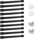DGSL Magnetic Tool Holder Strip 10 Pack, 12In Heavy Duty Tool Organizer Magnetic Strip, Tool Magnet Bar For Garage Tool Organization